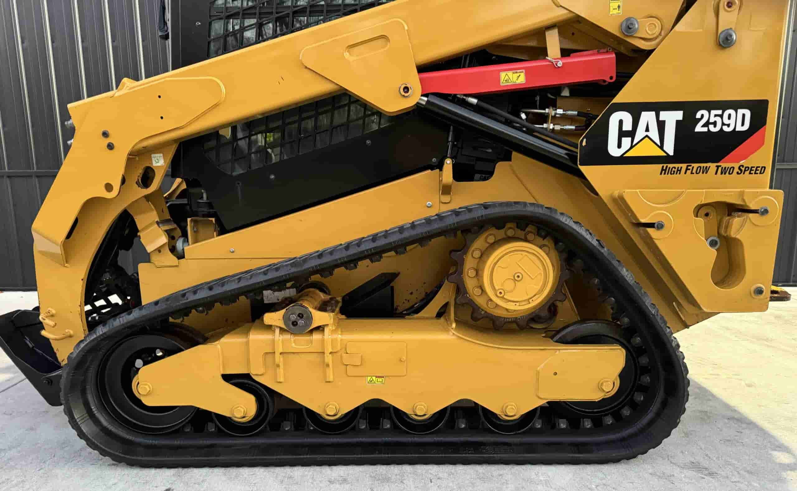 2019 CAT 259D HIGH FLOW
